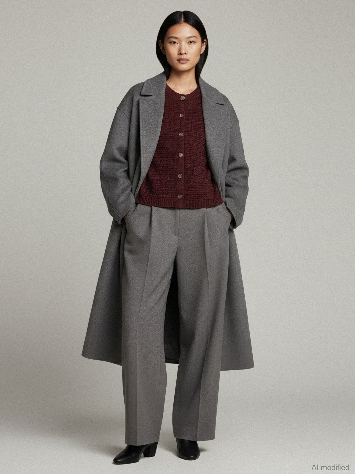 Damen Strickjacke mit Wolle
