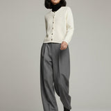 Damen Strickjacke mit Wolle