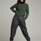 Damen Strickjacke mit Wolle