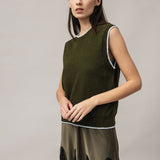 Damenweste mit Angorawolle