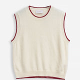 Damenweste mit Angorawolle