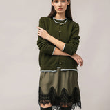 Damen Strickjacke mit Angorawolle