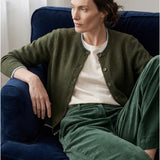 Damen Strickjacke mit Angorawolle