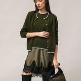 Damen Strickjacke mit Angorawolle