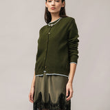 Damen Strickjacke mit Angorawolle