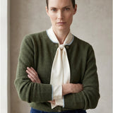 Damen Strickjacke mit Angorawolle