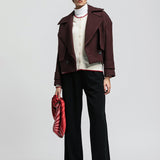 Damen Strickjacke mit Angorawolle