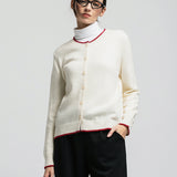 Damen Strickjacke mit Angorawolle