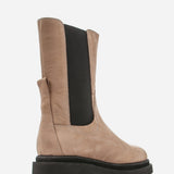 Damen-Lederstiefeletten für die Übergangszeit