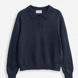 Damen-Polopullover mit Angorawolle