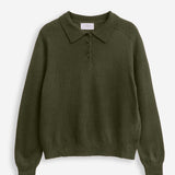 Damen-Polopullover mit Angorawolle