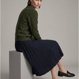 Damen-Polopullover mit Angorawolle