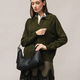 Damen-Polopullover mit Angorawolle