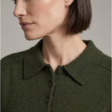 Damen-Polopullover mit Angorawolle