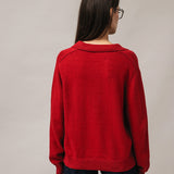 Damen-Polopullover mit Angorawolle