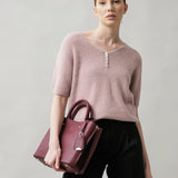 Damenpullover mit Baby Alpaka Wolle