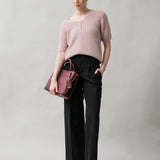 Damenpullover mit Baby Alpaka Wolle