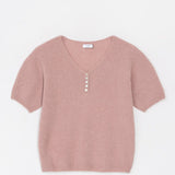 Damenpullover mit Baby Alpaka Wolle