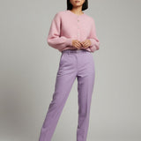 Damenpullover mit Mohairwolle