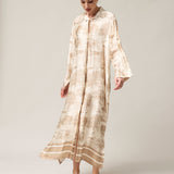 Damen-Hemdkleid mit Seide