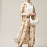 Damen-Hemdkleid mit Seide