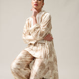 Damen-Hemdkleid mit Seide