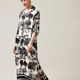 Damen-Hemdkleid mit Seide