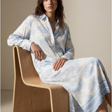 Damen-Shirtkleid mit Seide