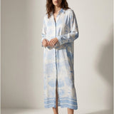 Damen-Shirtkleid mit Seide
