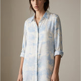 Damen-Shirtkleid mit Seide