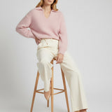 Damenpullover mit Mohairwolle