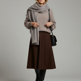 Damenpullover mit Mohairwolle