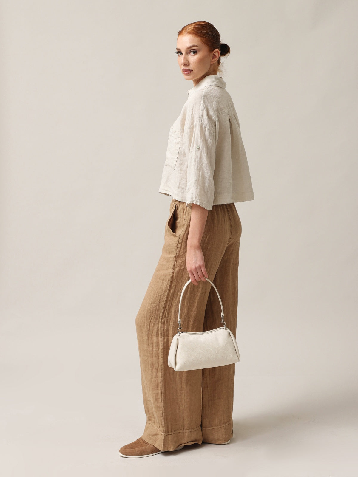 Damenhose, Capsule Collection, 100% Leinen