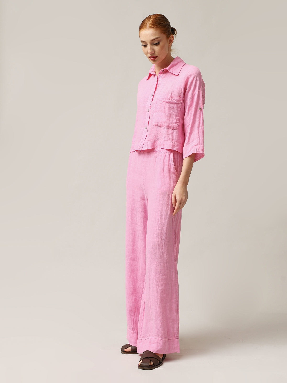 Damenhose, Capsule Collection, 100% Leinen