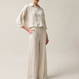 Damenhose, Capsule Collection, 100% Leinen