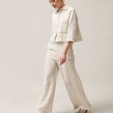 Damenhose, Capsule Collection, 100% Leinen