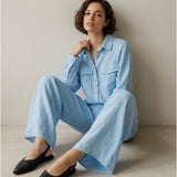 Damenhose, Capsule Collection, 100% Leinen
