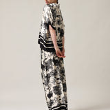 Damen-Poloshirt mit Seide