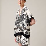 Damen-Poloshirt mit Seide