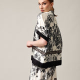 Damen-Poloshirt mit Seide