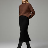 Damenpullover mit Baby-Alpakawolle