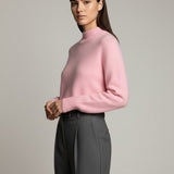 Damenpullover mit Baby-Alpakawolle