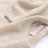Damenpullover aus der Wolle von Alpaka-Jungtieren