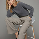 Damenpullover mit Baby-Alpakawolle