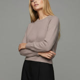 Damenpullover mit Baby-Alpakawolle