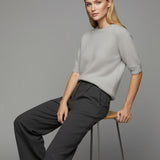 Damenpullover mit Baby-Alpakawolle