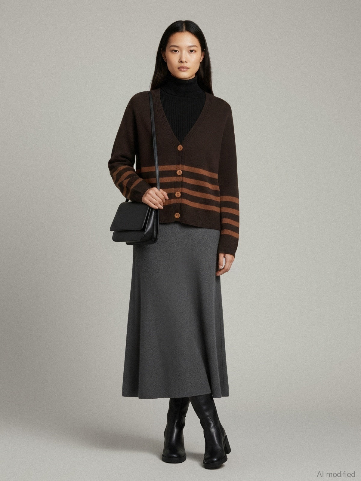 Damen Strickjacke mit Kaschmir