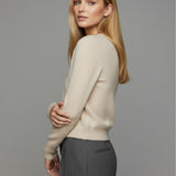 Damenpullover mit Baby-Alpakawolle