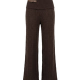 Damenpullover und Hose mit Kaschmiranteil