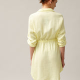 Hemdartiges Musselin-Kleid